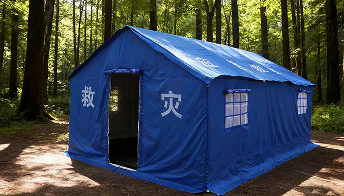 Təcili yardım çadırları insanların həyatını qorumaq üçün müdafiə xəttini gücləndirir