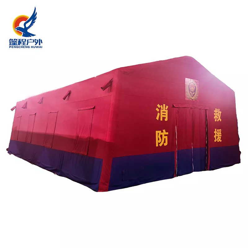 Şişmə yanğınsöndürmə çadırı